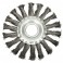 Šepetys disko tipo, stambus plienas 125 x 12 x 22.2mm (ES742125)