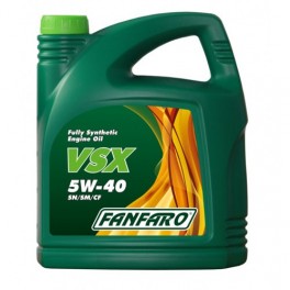 Fanfaro VSX 5W40 variklinė sintetinė alyva 1L