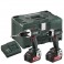 18V Combo rinkinys BS 18 LT+ SSD 18 LTX 200 4.0 Ah, Metabo