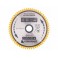 Powermat TDD-210x30x60Z diskas medienai 210x30 60 dantų
