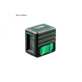ADA CUBE Mini GREEN Lazerinis nivelyras su žaliu spinduliu, Basic. Be papildomų priedų